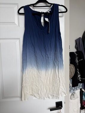 BB Dakota Royal Blue Sleeveless V-Neck Tank